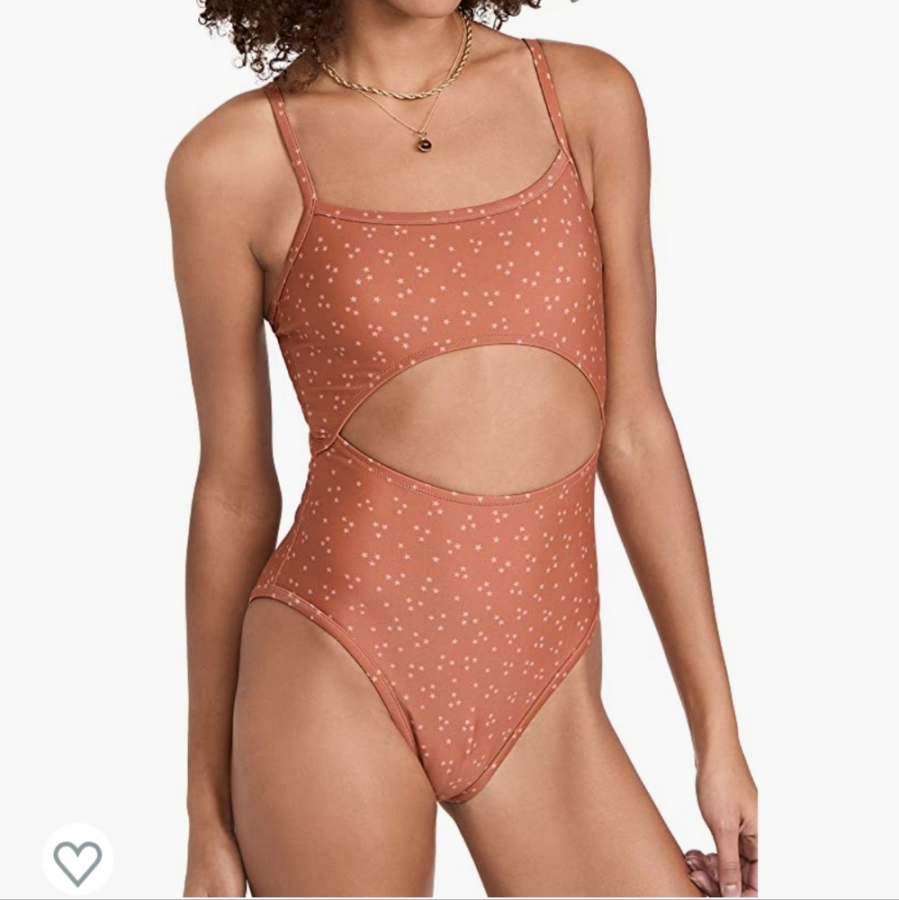 NWT Size L Madewell Second Wave Cutout One-piece Swimsuit